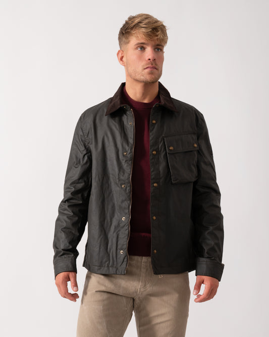 Belstaff Ground Mens Jacket - Faded Olive