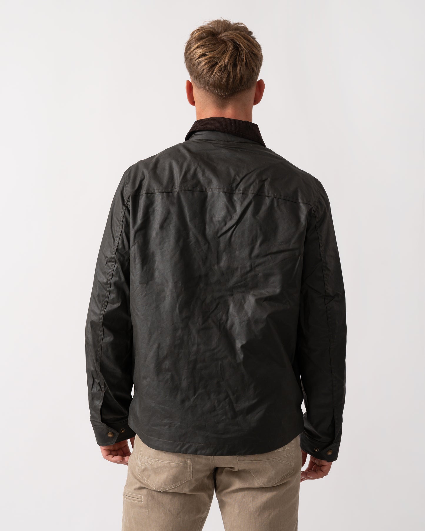 Belstaff Ground Mens Jacket - Faded Olive - CHO - Designer Mens Coats & Jackets