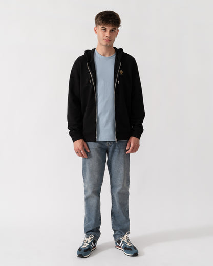 Belstaff Mens Logo Full Zip Hoodie - Black
full length