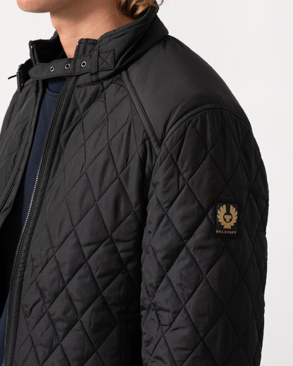 Logo on the Belstaff Mens Pembroke Jacket - Black