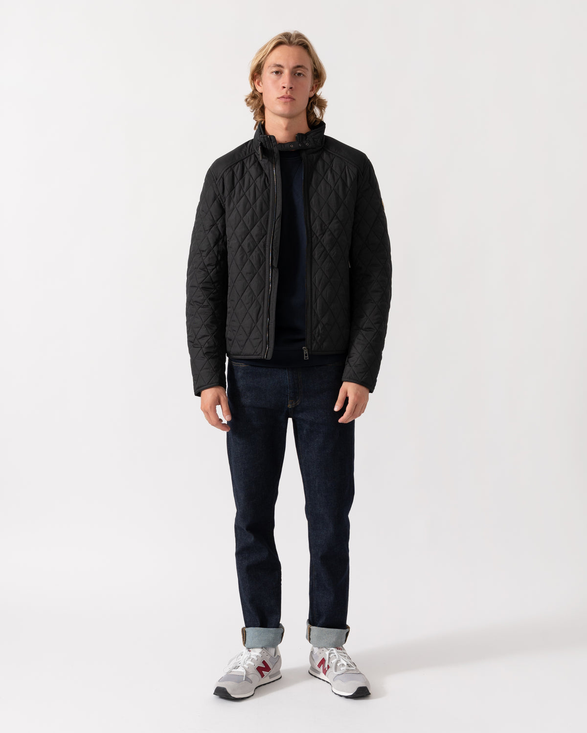 Outfit shot of Belstaff Mens Pembroke Jacket - Black