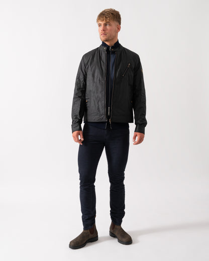 Belstaff Sideline Mens Jacket - Black - CHO - Designer Mens Coats & Jackets