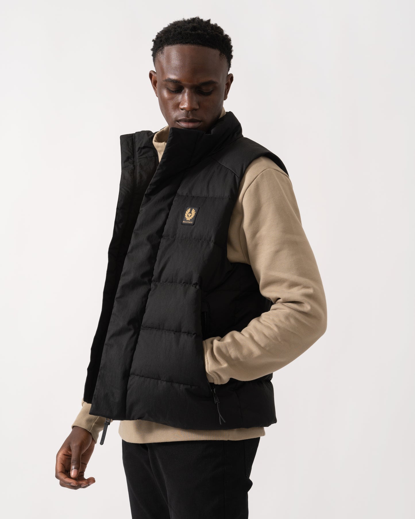 Belstaff Apex Mens Gilet - Black