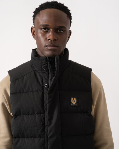 Belstaff Apex Mens Gilet - Black