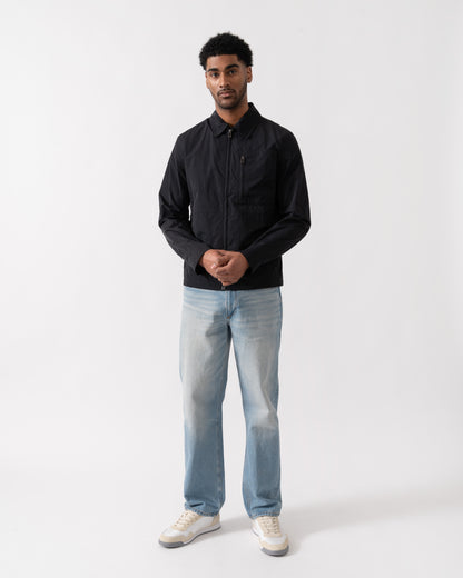Belstaff Grid Mens Overshirt - Black | CHO | Designer Mens Overshirts