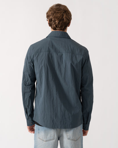 Back of Belstaff Mens Tourer Overshirt - Petrol