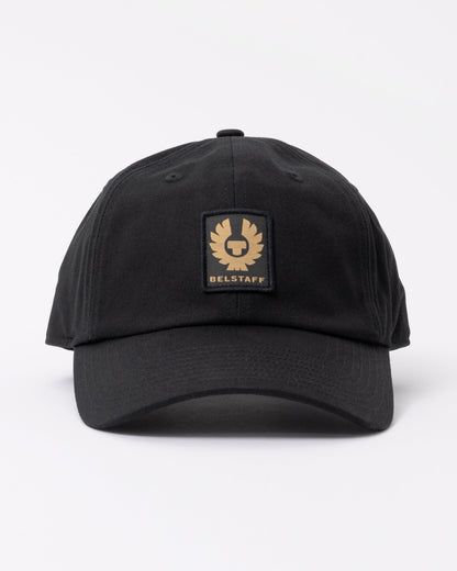 Belstaff Phoenix Logo Mens Cap - Black - CHO - Designer Mens Hats