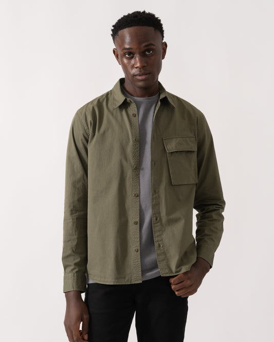 Belstaff Scale Mens Shirt - True Olive