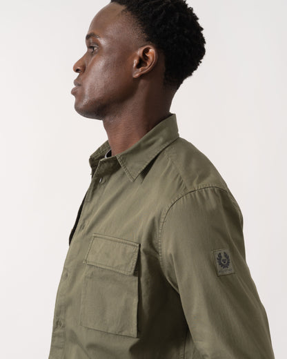 Belstaff Scale Mens Shirt - True Olive