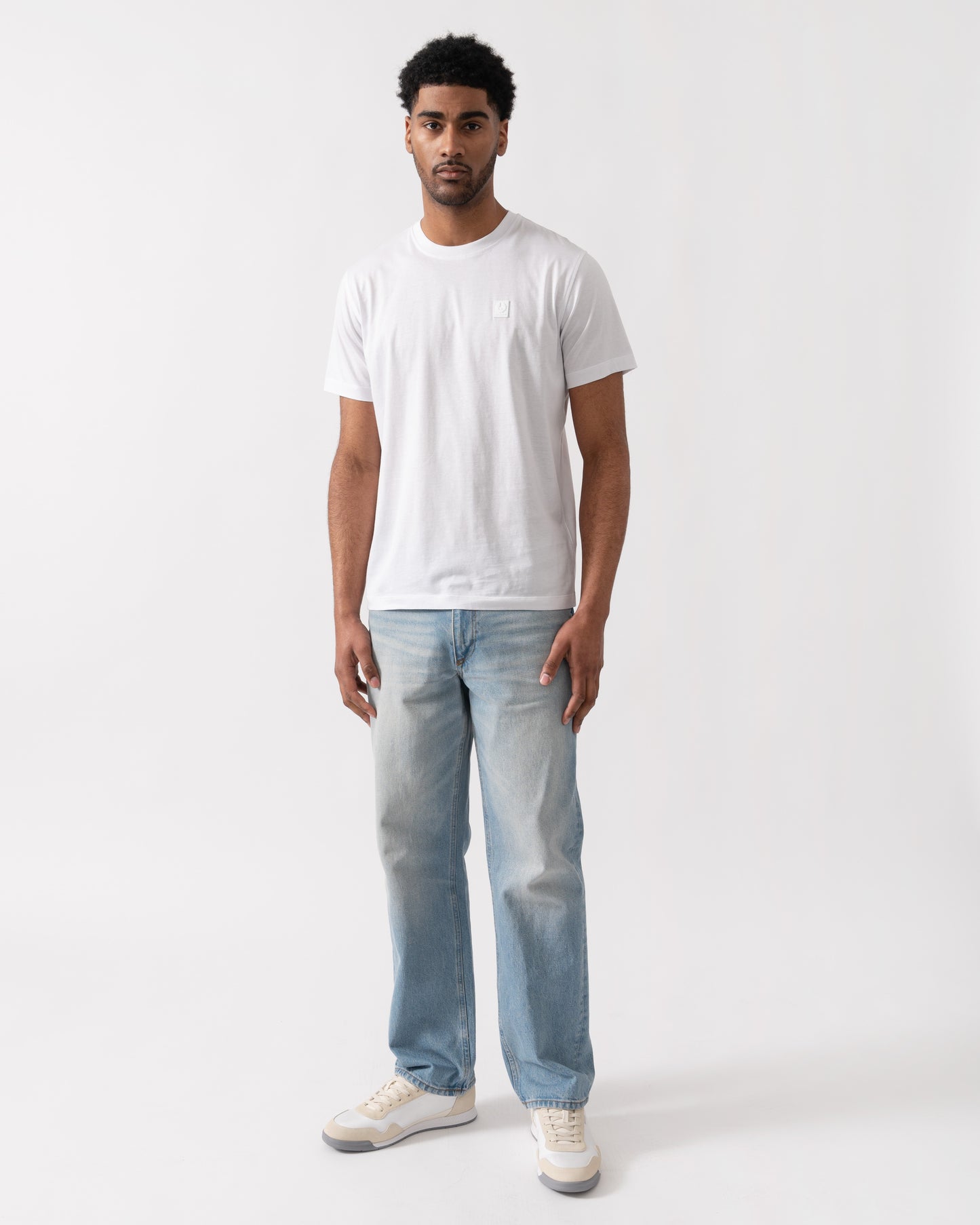 Belstaff Steel Mens T-Shirt - White
