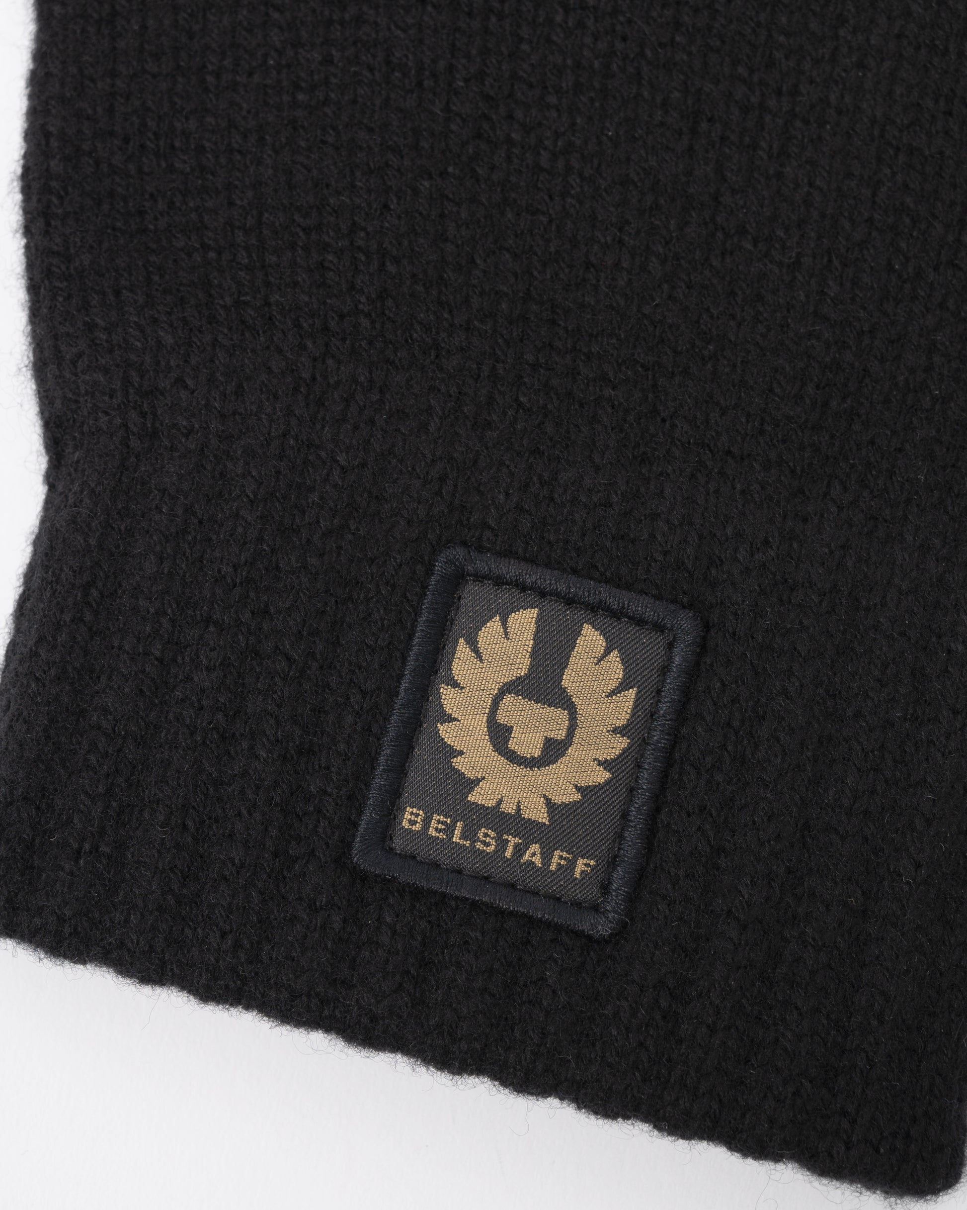 Belstaff Watch Gloves logo patch detail