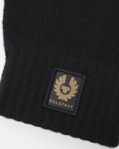 Belstaff Watch Gloves logo patch detail