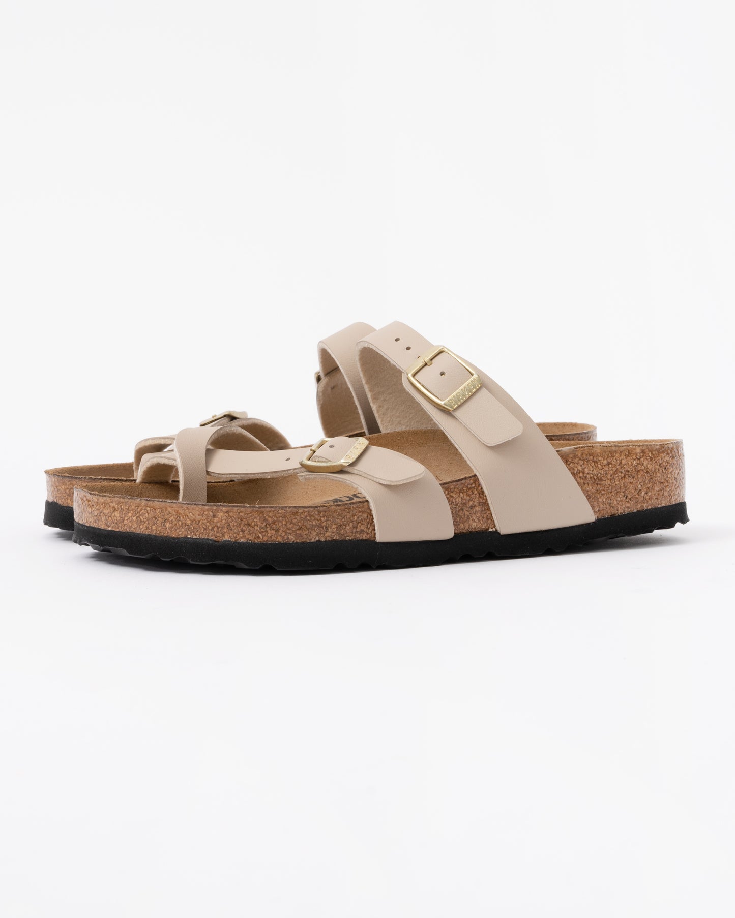 Birkenstock Mayari Birko Flor Womens Sandals in Sandcastle