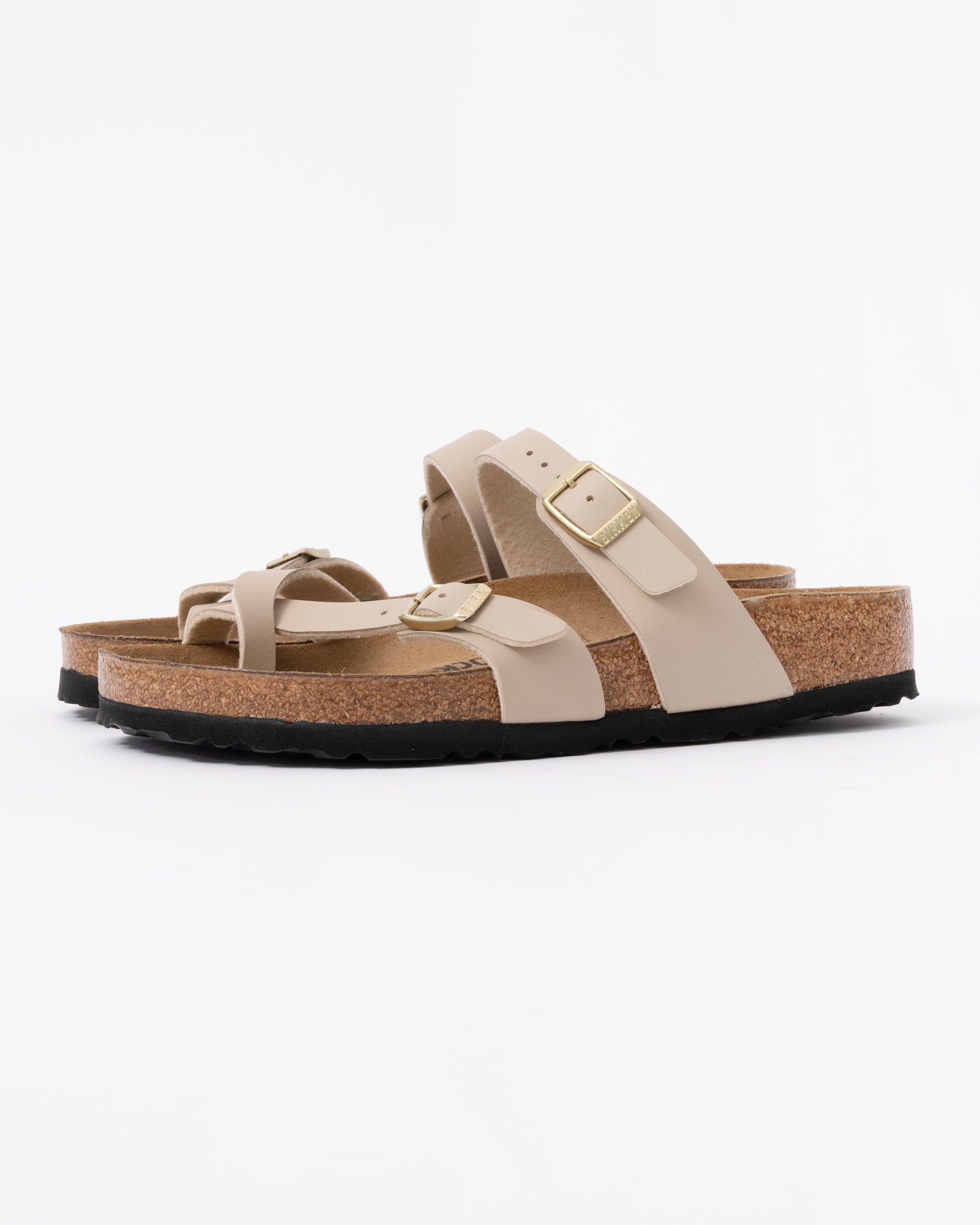 Birkenstock Mayari Birko Flor Womens Sandals in Sandcastle