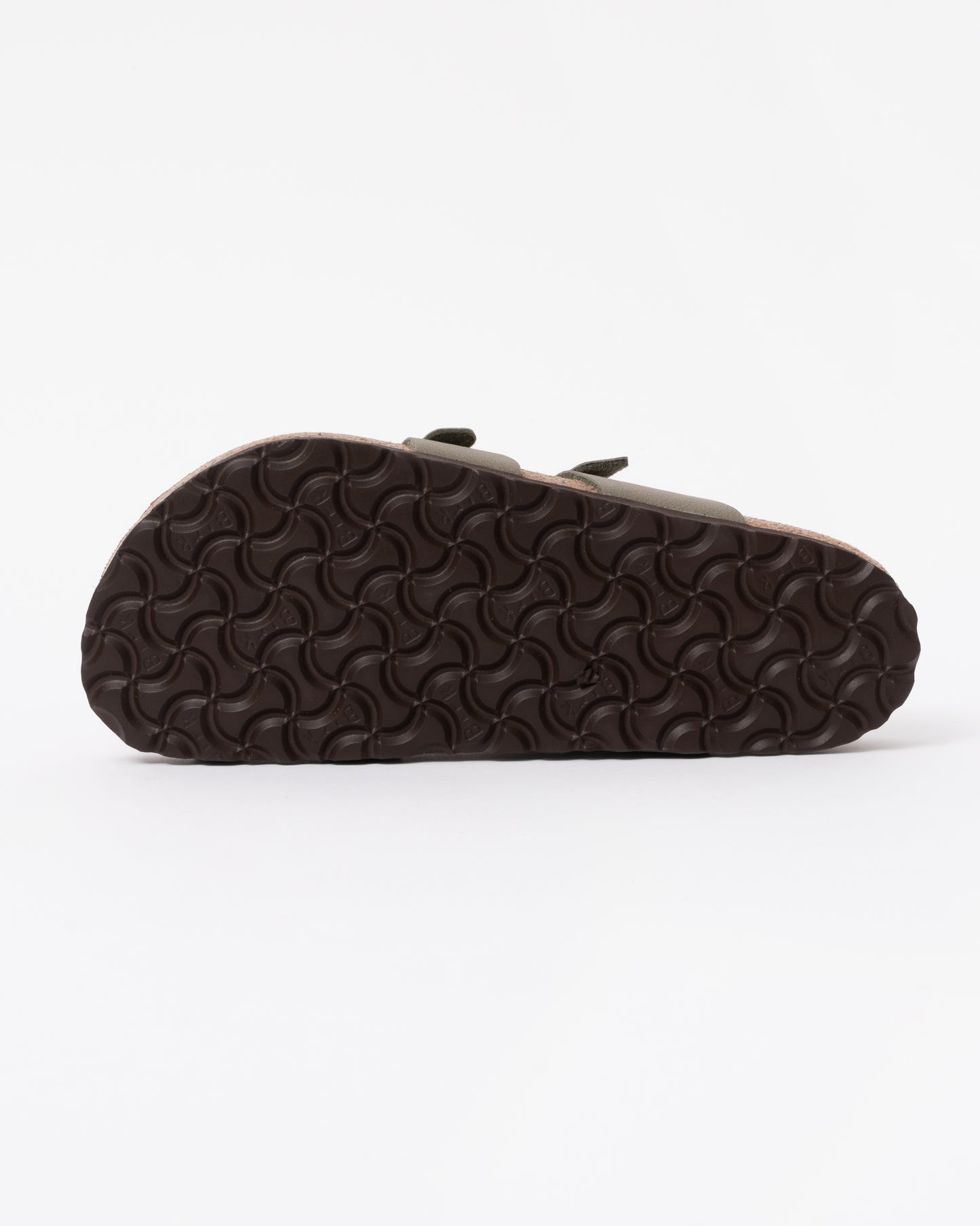 sole of Birkenstock Mayari Birko Flor Womens Sandals in Stone