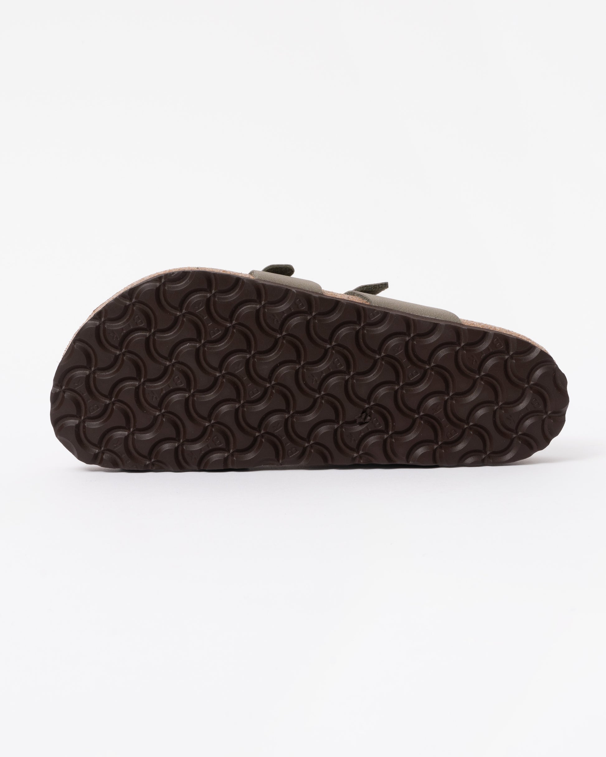 sole of Birkenstock Mayari Birko Flor Womens Sandals in Stone