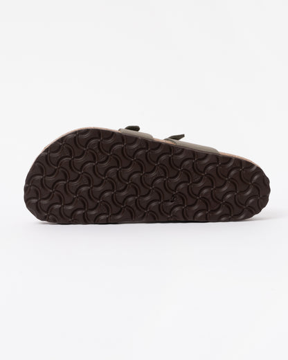 sole of Birkenstock Mayari Birko Flor Womens Sandals in Stone