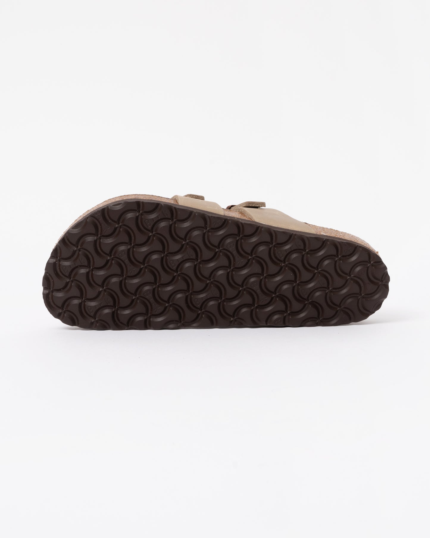 sole of Birkenstock Mayari Oiled Nubuck Womens Sandals in Tobacco Brown
