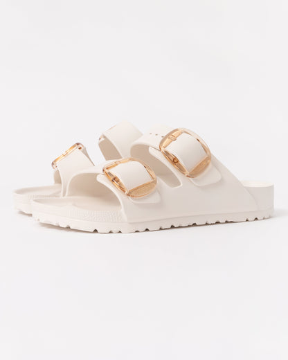 Birkenstock Arizona Big Buckle Womens EVA Sandals - Eggshell