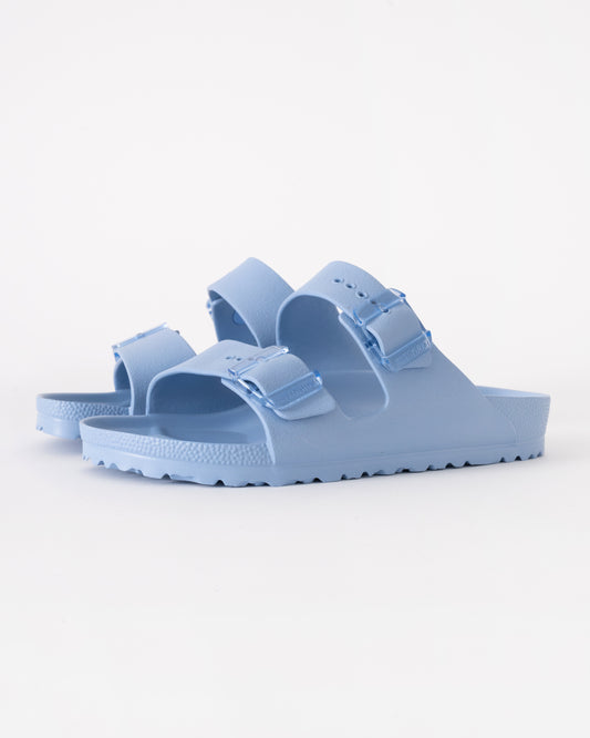 Birkenstock Arizona EVA Stealth Buckle Womens Sandals in Dusty Blue