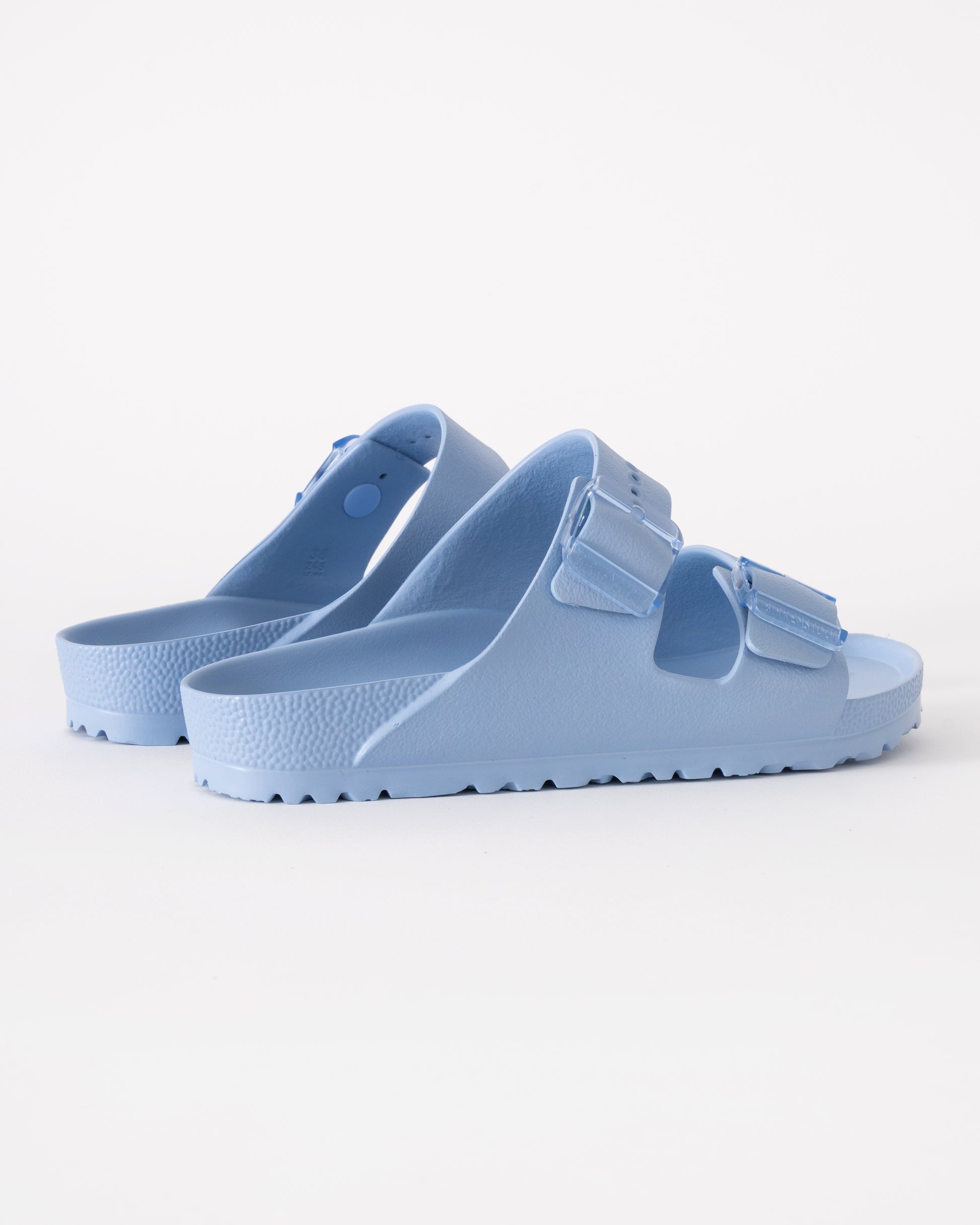 Birkenstock Arizona EVA Stealth Buckle Womens Sandals - Dusty Blue - CHO - Designer Womens Sandals