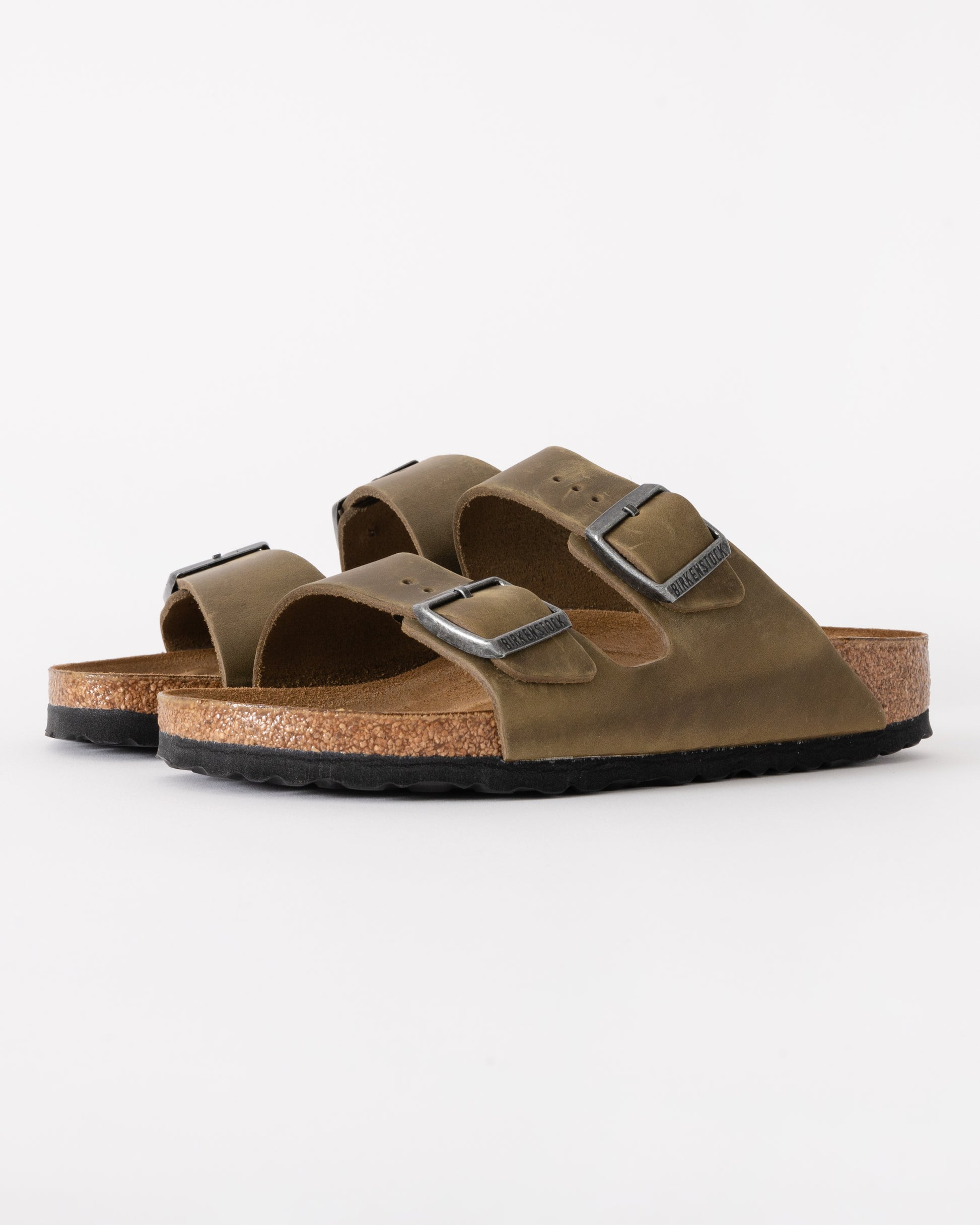 Birkenstock Arizona Sandals In Khaki