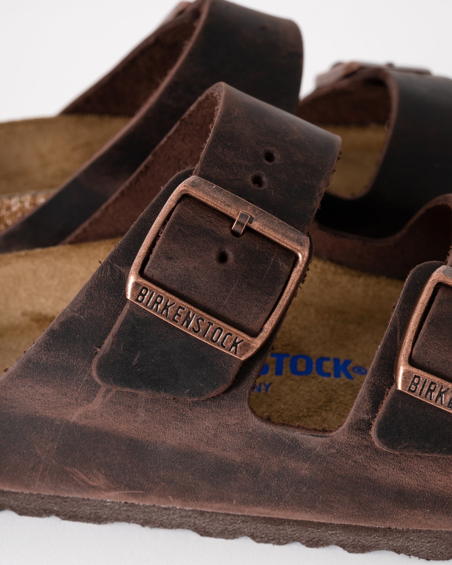 Birkenstock Arizona Soft Footbed Womens Oiled Leather Sandals - Habana | CHO | Designer Womens Sandals