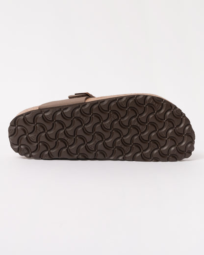 Birkenstock Gizeh Birko-Flor Birkibuc Womens Flip Flop - Mocha