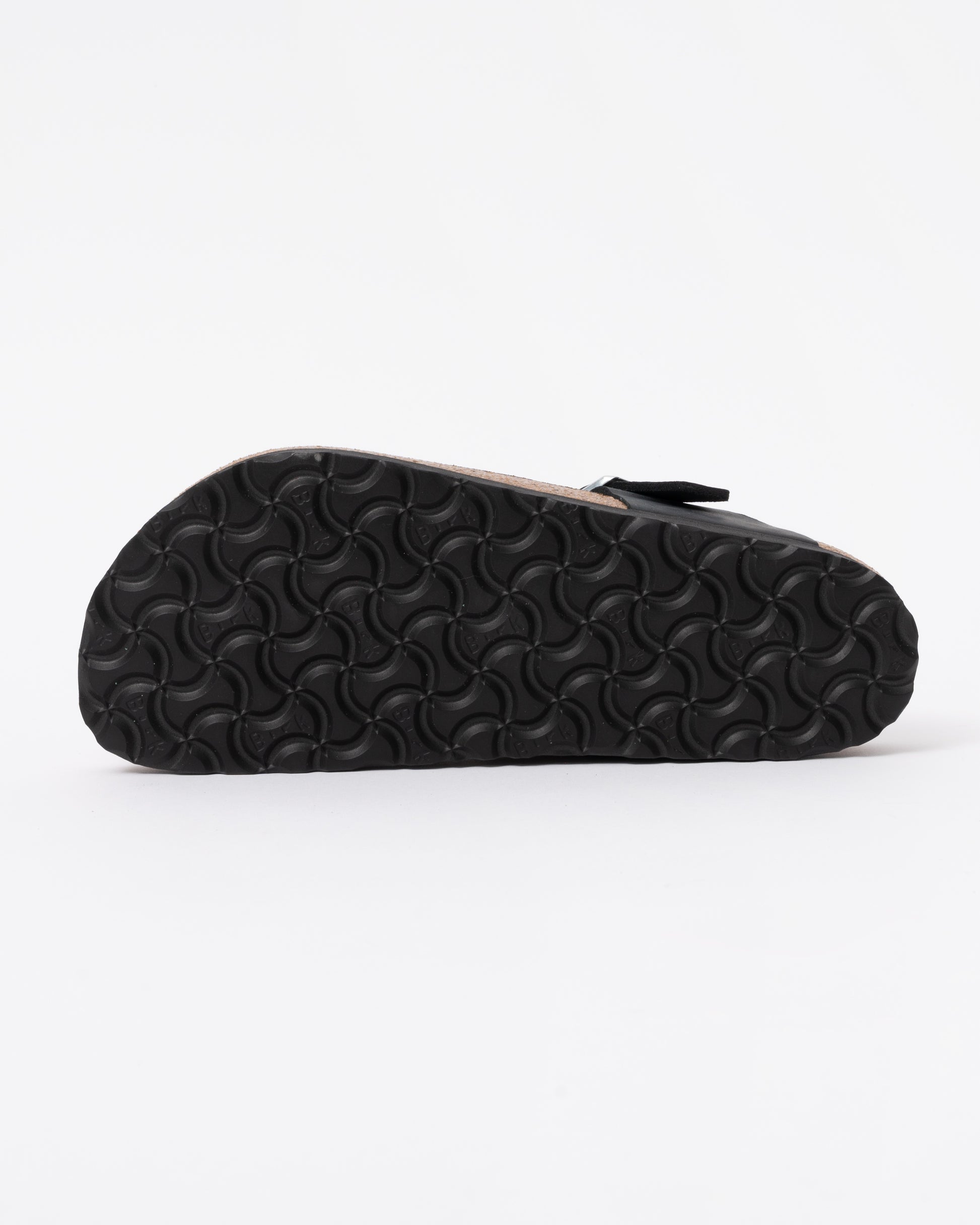 Birkenstock Gizeh Braided Natural Oiled Leather Womens Sandals - Black sole