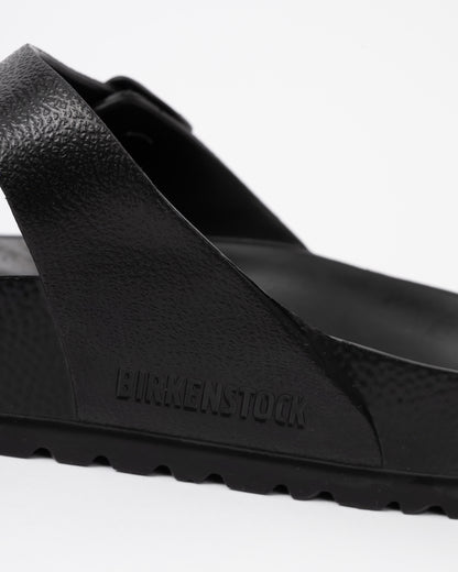 Birkenstock Gizeh EVA Womens Flip Flop - Black logo