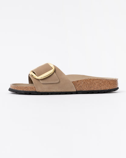 Birkenstock Madrid Big Buckle Oiled Leather Womens Sandals - Tobacco Brown