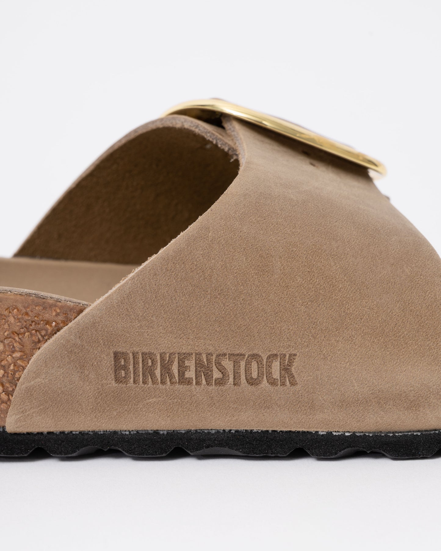 Birkenstock Madrid Big Buckle Oiled Leather Womens Sandals - Tobacco Brown