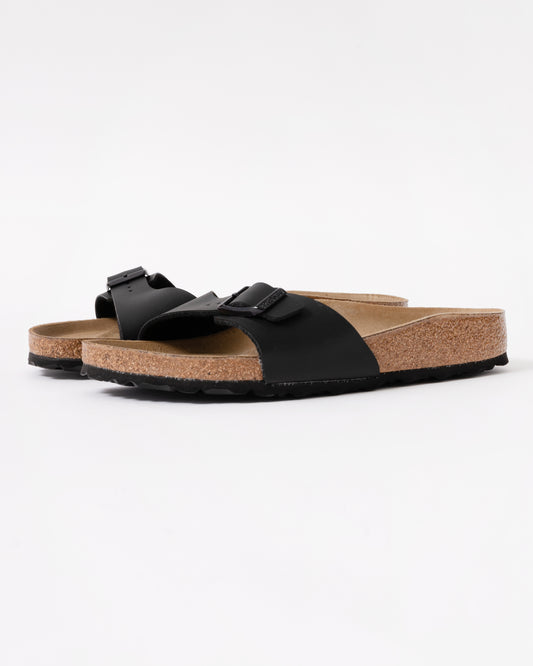 Birkenstock Madrid Birko-Flor Womens Sandals - Black