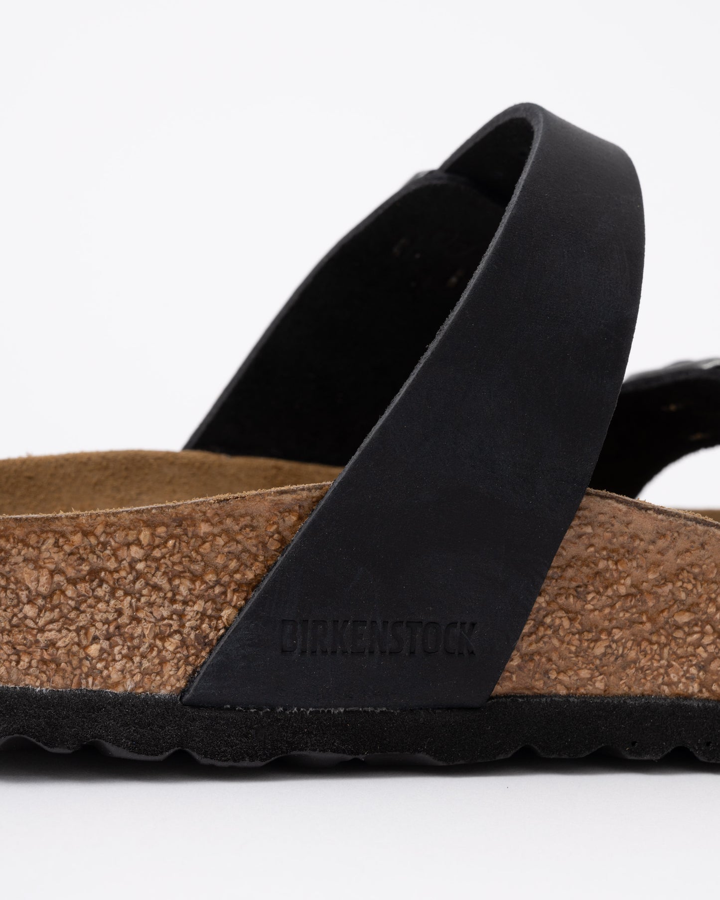 Birkenstock Mayari Oiled Nubuck Womens Sandals in Black