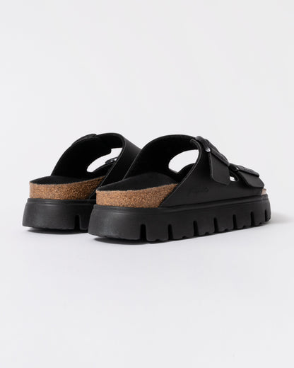 Birkenstock Papillio Arizona Chunky Womens Birko-Flor Sandals - Black/Black