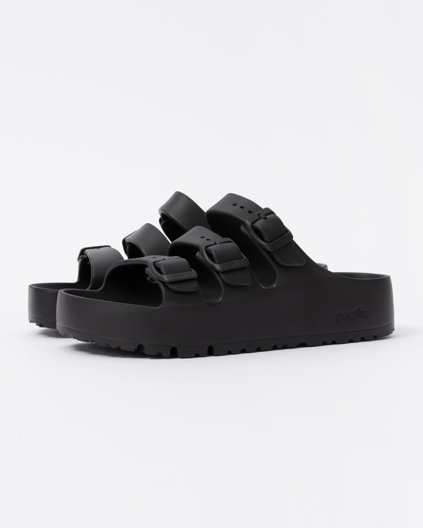 Birkenstock Papillio Florida Womens EVA Platform Sandals - Black