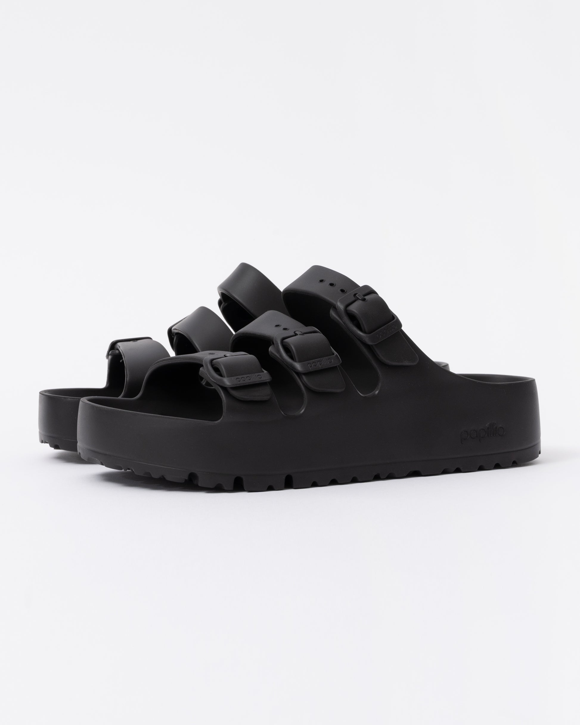 Birkenstock Papillio Florida Womens EVA Platform Sandals - Black