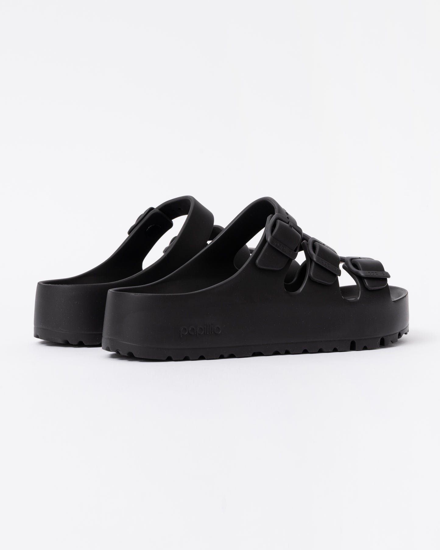 Birkenstock Papillio Florida Womens EVA Platform Sandals - Black
