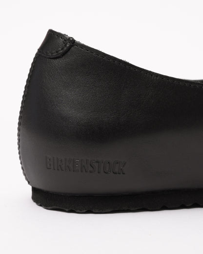Birkenstock Santa Clarita Leather Womens Shoes - Black