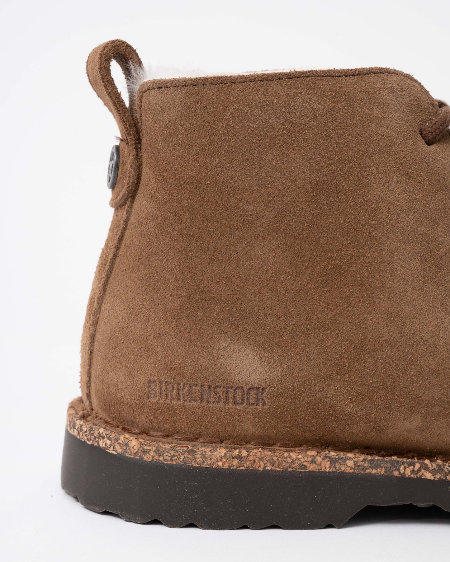 Birkenstock Uppsala Mid Shearling Suede Womens Boots - Dark Tea