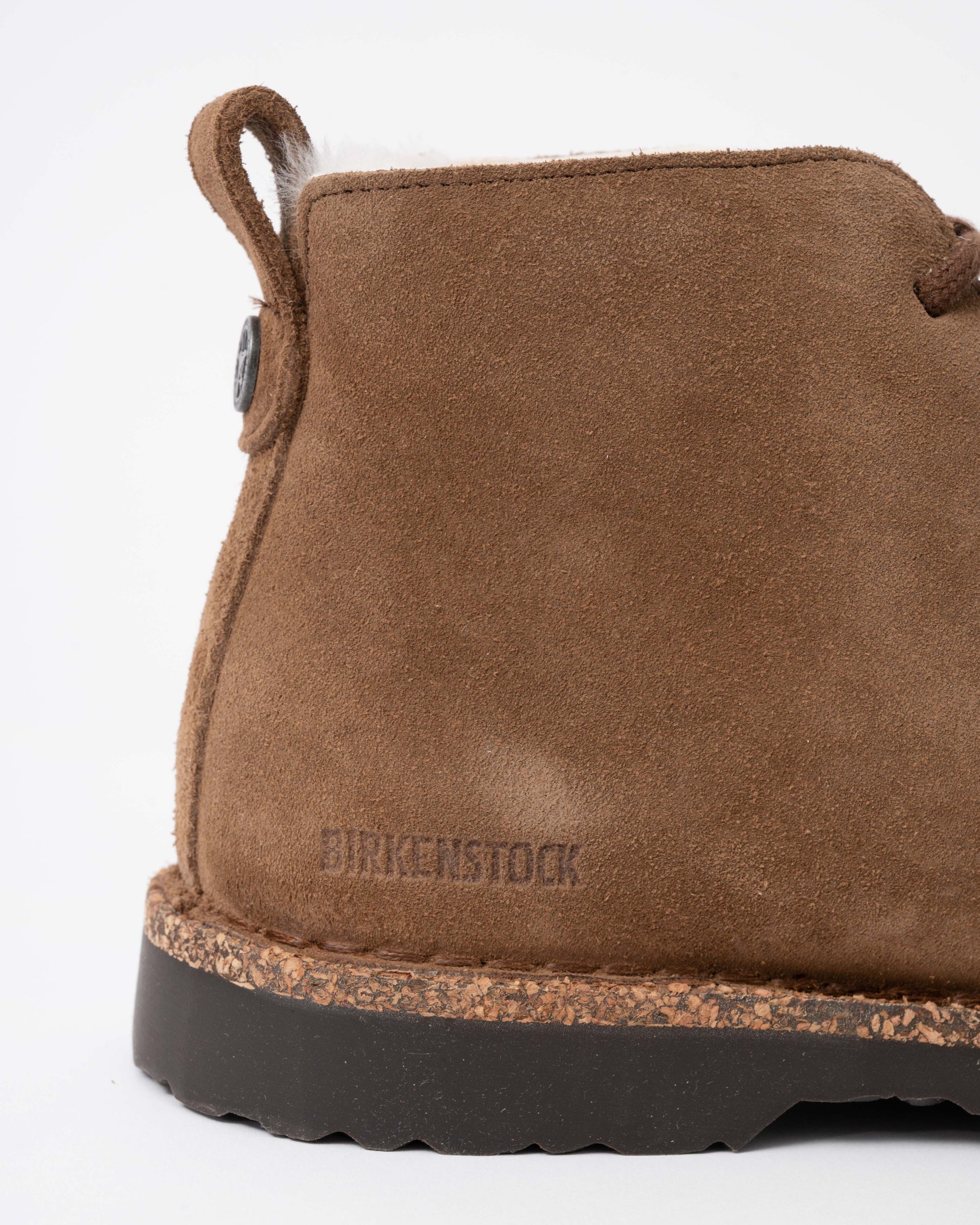 Birkenstock Uppsala Mid Shearling Suede Womens Boots - Dark Tea