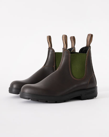 Blundstone 519 Unisex Boot in Brown and Green
