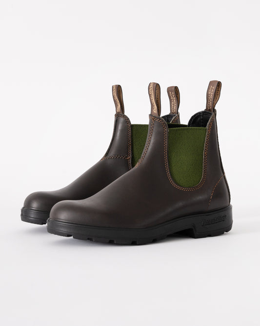 Blundstone 519 Unisex Boot in Brown and Green