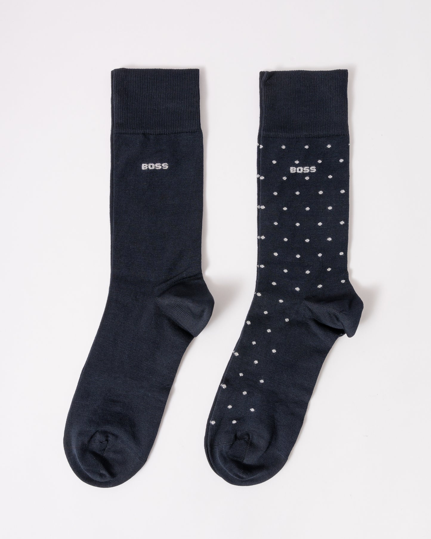 BOSS Orange 2-Pack Mens Socks Gift Set - Dark Blue 403