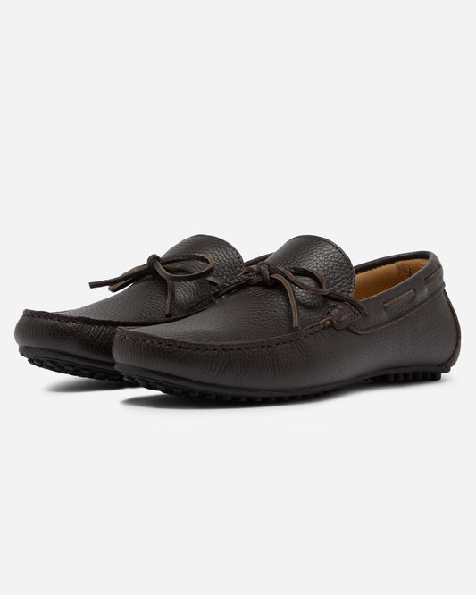 Oliver Sweeney Cano Leather Mens Driving Shoes - Brown | CHO | Designer Mens Driving Shoes
