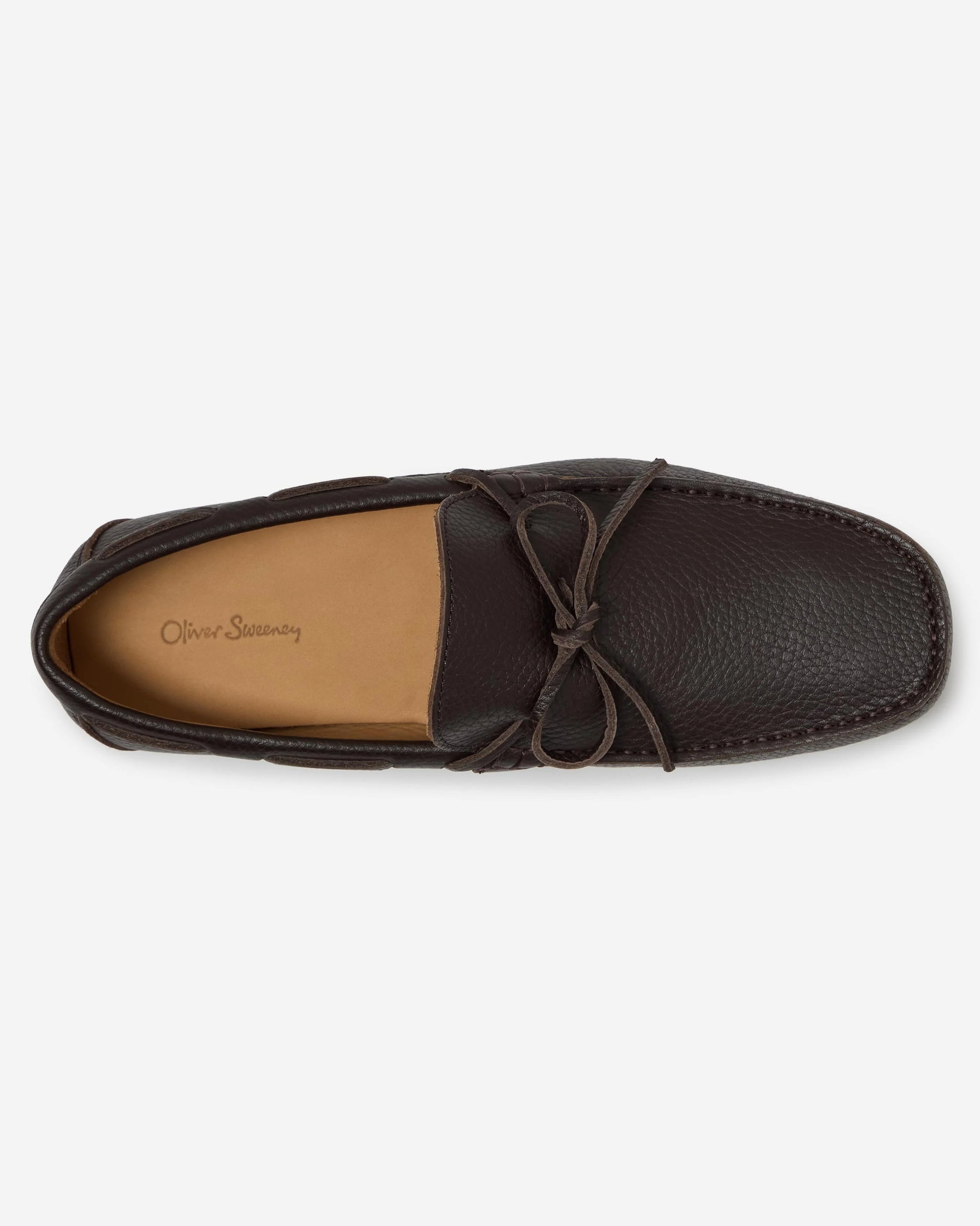 Oliver Sweeney Cano Leather Mens Driving Shoes - Brown | CHO | Designer Mens Driving Shoes