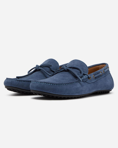 Oliver Sweeney Cano Suede Mens Driving Shoes - Blue