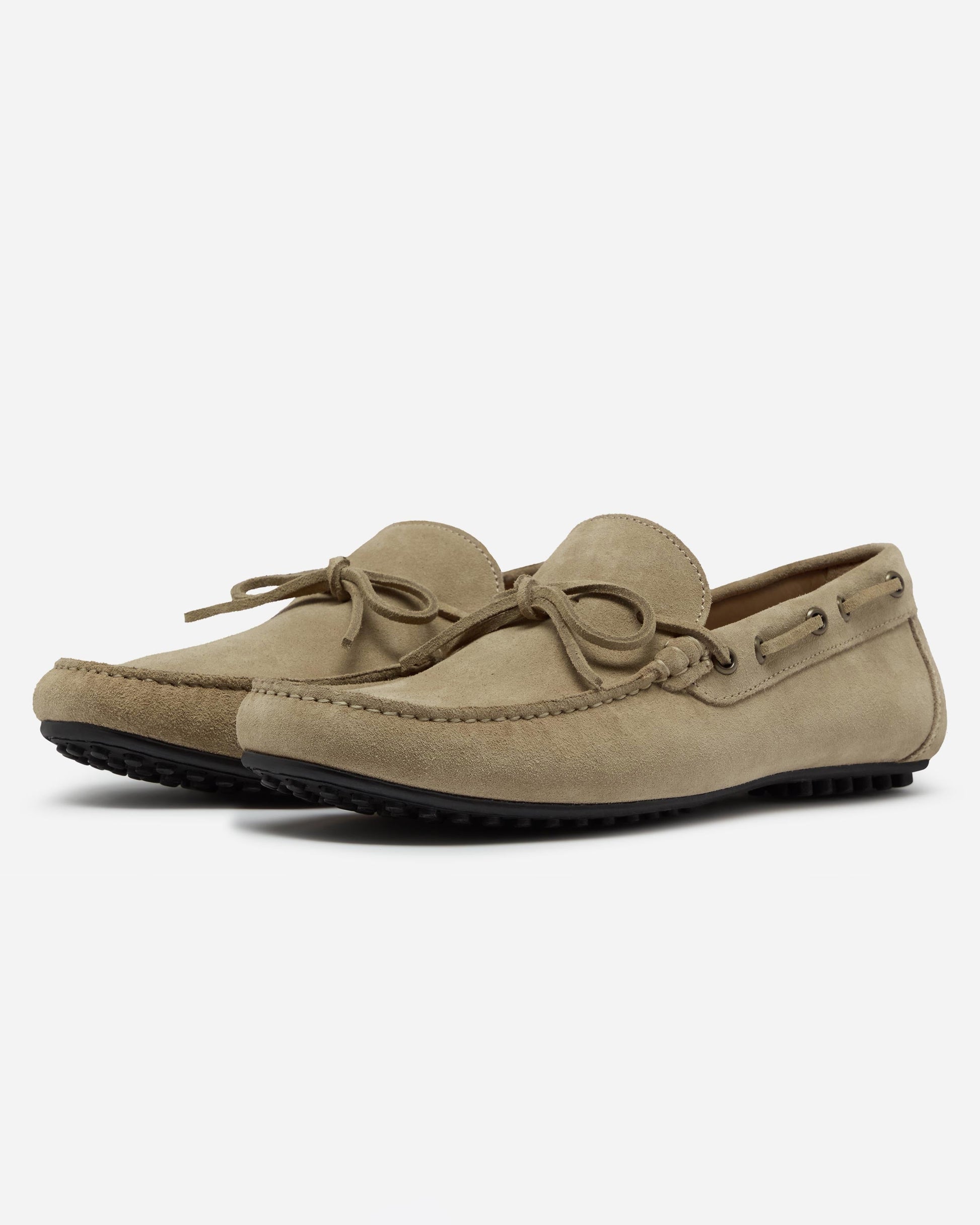 Oliver Sweeney Cano Suede Mens Driving Shoes - Sand | CHO | Designer Mens Driving Shoes