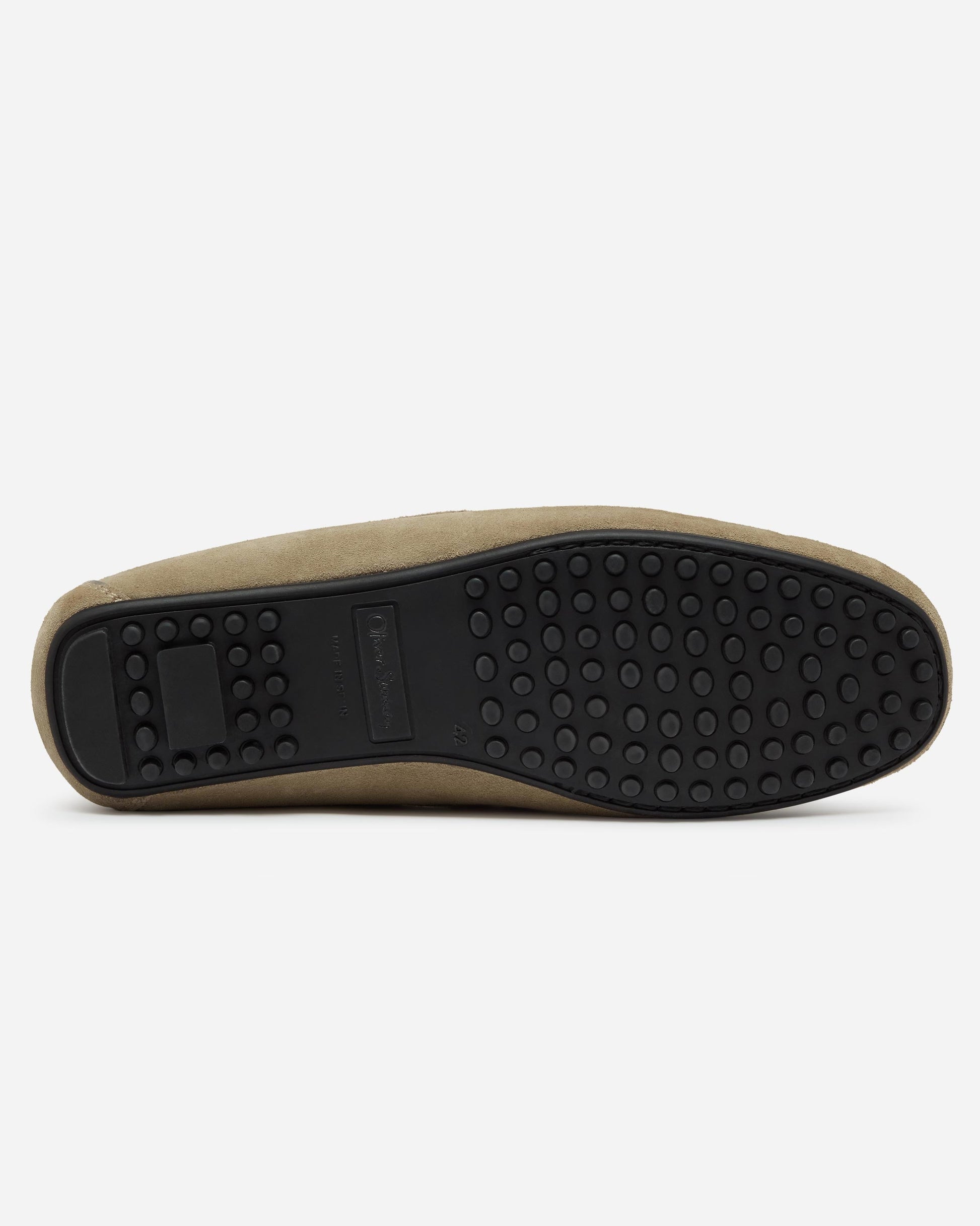 Oliver Sweeney Cano Suede Mens Driving Shoes - Sand | CHO | Designer Mens Driving Shoes