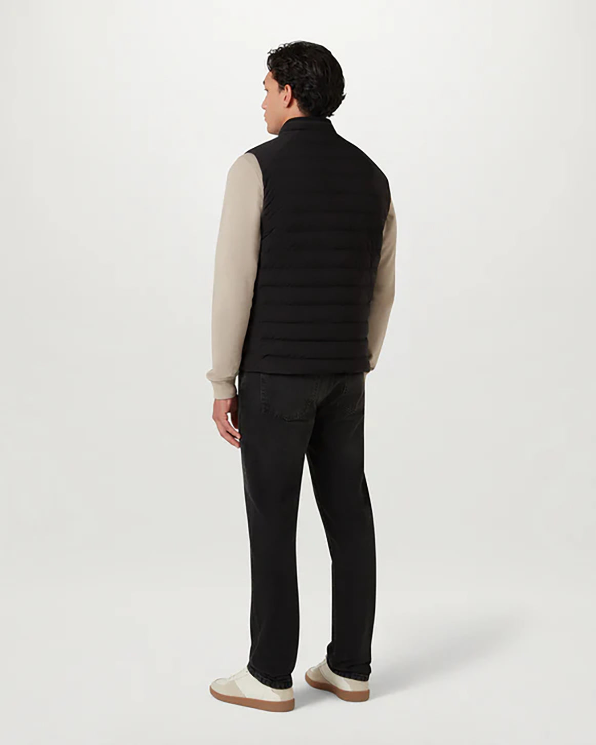 Belstaff Chassis Mens Gilet - Black | CHO | Designer Mens Padded Gilets